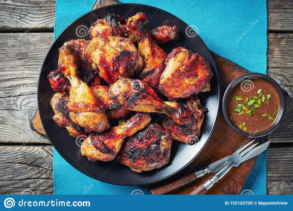 Grilled Jamaican Jerk Chicken